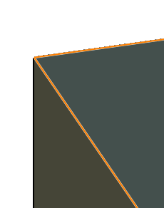 グロー効果の厚さオフのイメージ