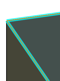 グロー効果の厚さオンのイメージ